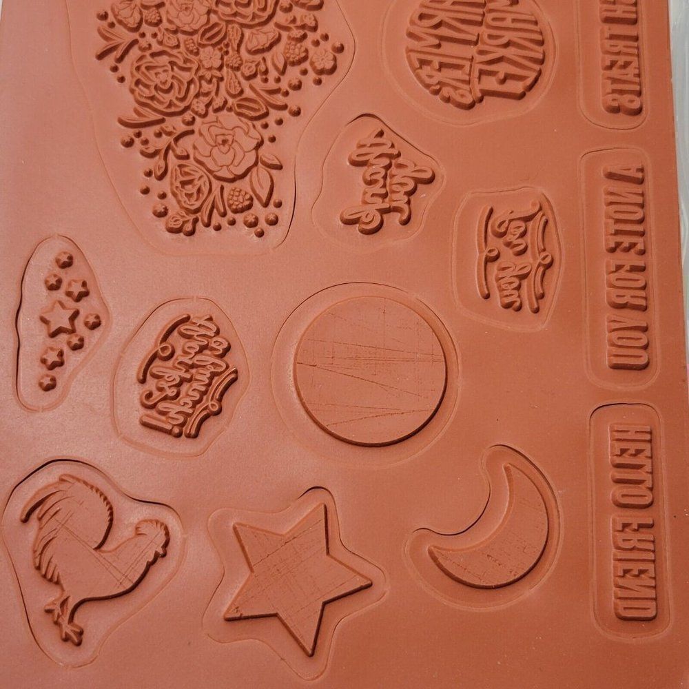 Stampin' Up WOOD WORDS Rubber Stamps - Picture 9 of 12